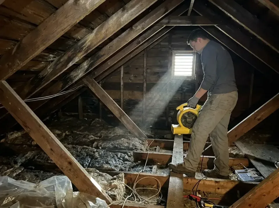 attic-water-damage-drying-proc-007 — frequently asked questions, Emergency Water Extraction & 24/7 Flood Response in Bastrop…